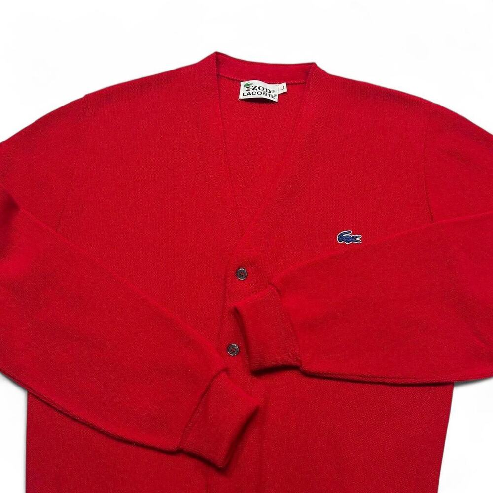 Vintage 70s 80s izod lacoste red